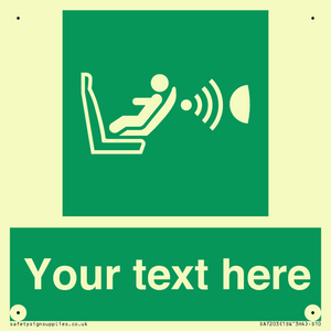 Custom safe condition child seat presence orientation detection system